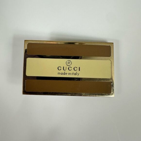 Gucci Vintage Enamel Stripe Money Clip - Picture 1 of 5
